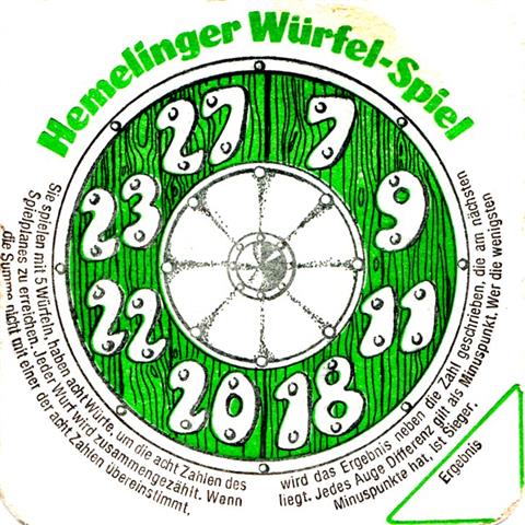 bremen hb-hb hemelinger quad 1b (185-würfel spiel-schwarzgrün)